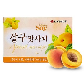 Apricot 100g face wash soap LG Household & Health Care LG, 1 piece / 살구 100g 세면 세수 비누 엘지생활건강 LG, 1개입