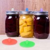 5Pcs Silicone Fermenting Lids for Wide Mouth Jar Food Grade