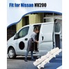ANODZU Front Bumper Bracket Retainer Left+Right Side Fit for Nissan