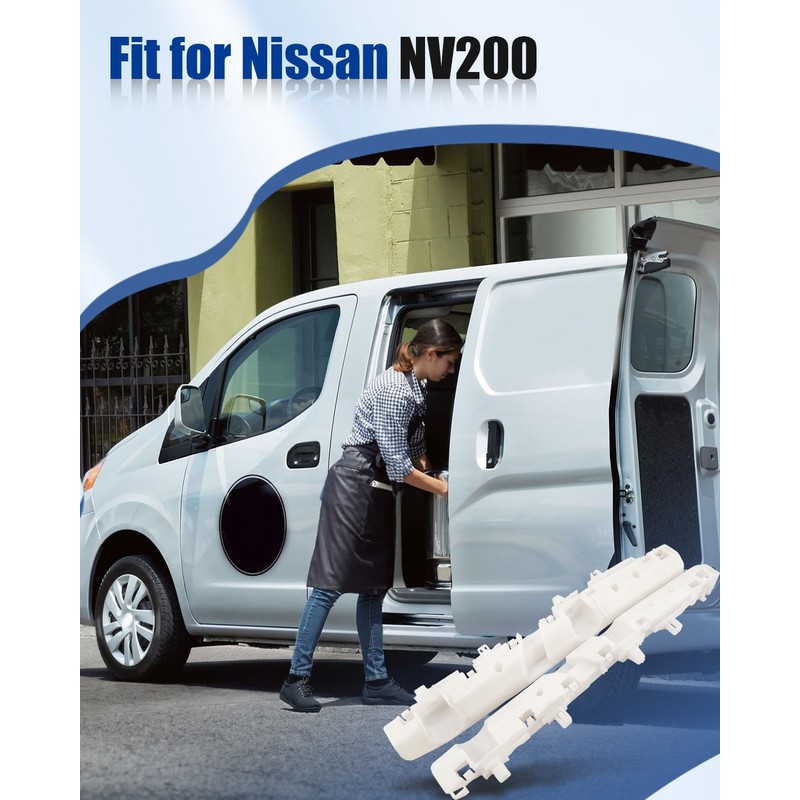 ANODZU Front Bumper Bracket Retainer Left+Right Side Fit for Nissan