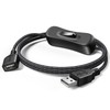ANDTOBO USB Switch Extension Cable, (Upgraded Data + Power) USB