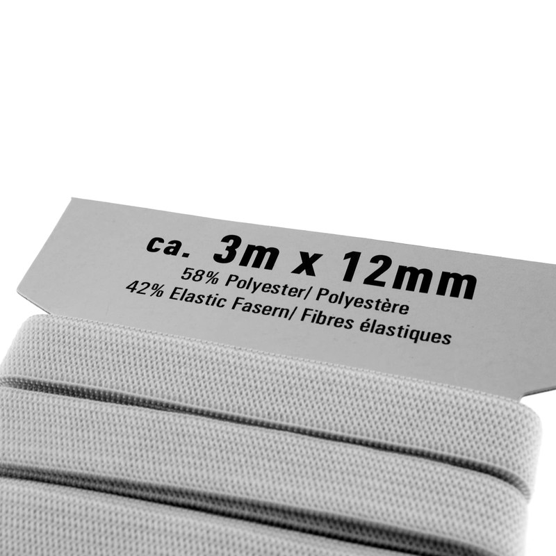 hitools Rubber Band, Elastic Band, 5 m x 5 mm