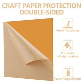 Frddiud 10 Pcs Colored Acrylic Sheets, 8 x 8 x 1/8 Inch Laser Cutting Acrylic Sheets, Cast Acrylic Sheets for DIY Projects, Crafts Art Display, Signs