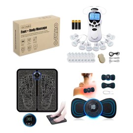 Olimit Tapete Masajeadora Pies + Electróestimulador+masaje Cuello