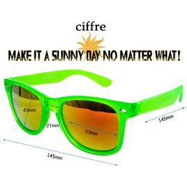Ciffre Nerd Retro Look Sunglasses, Pilot’s Glasses, Vintage Look - Approx. 80 Different Models, Many Colours, Vari 2 -