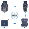WATERFLY Lightweight Packable Hiking Backpack: Foldable Travel Daypack Ultralight Camping