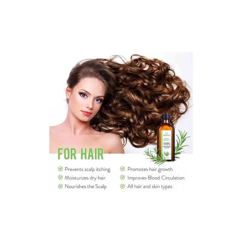 Aceite Fortalecedor Romero Cabello Pestañas Ceja 100 Natura