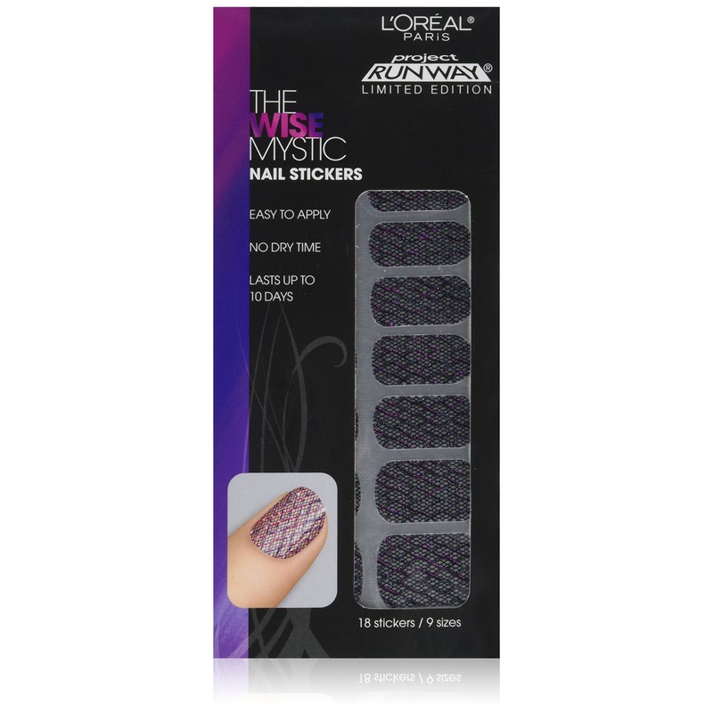 Loreal - Calcomanías para uñas de edición limitada Project Runway