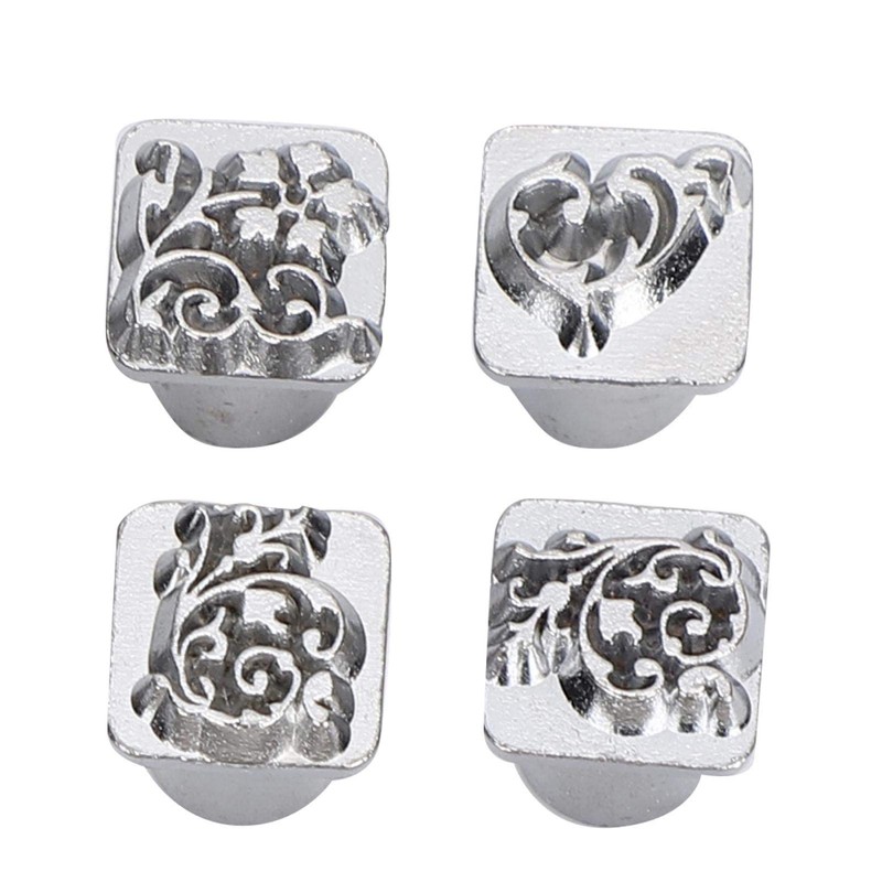 Cikonielf 12 Piece Leather Stamp, Leather Embossing Stamp Set, Leather