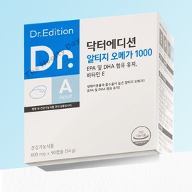 Doctor Edition Doctor Altige Omega 1000 rTG Omega 3 EPA DHA Memory Improvement 90 Capsules / 닥터에디션 닥터 알티지 오메가1000 rTG오메가3 EPA DHA 기억력개선 90캡슐