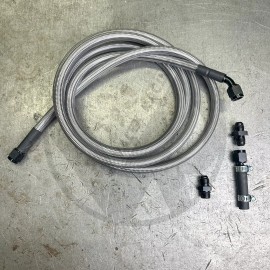 Valex Racing 94-01 Integra Stainless Steel Fuel Return Line E85 Compatible with Fittings