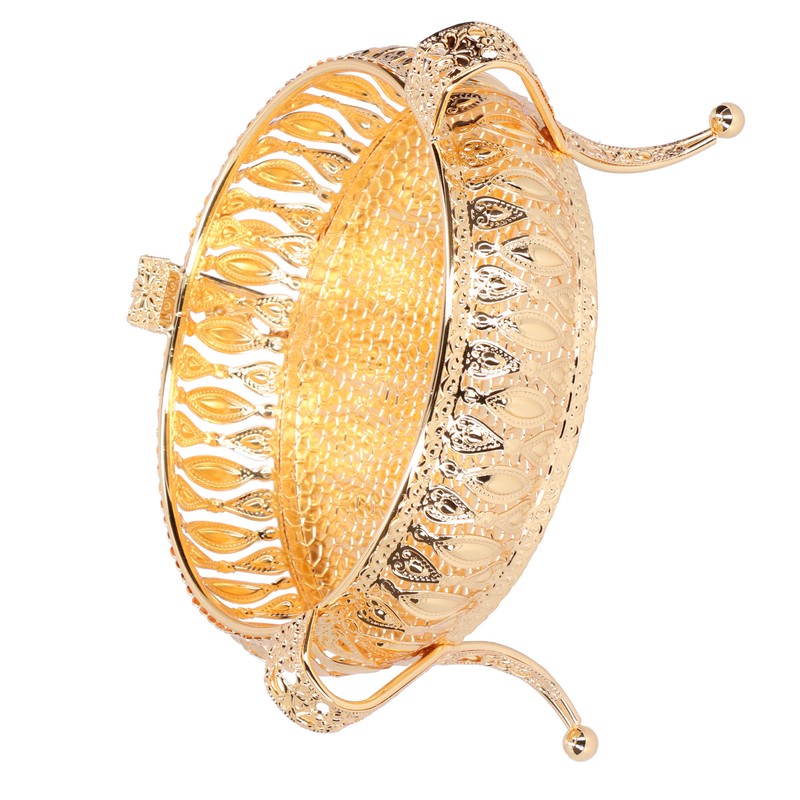 Fruit Tray Metal Round Place Snacks Small Jewelry Multifunctional Home