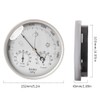 Artispro Barometer, Hygrometer, Thermometer, Analog, Stylish, Temperature Humidity Meter, Room