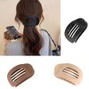 3pcs Flat Claw Clip, Flat Hair Clips for Women, Strong Hold Lay Down Claw Clamps, Hair Claw Clip Suitable for Thick and Fine Hair