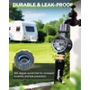RAINPOINT Water Flow Meter, ±5% Accuracy, Measure Consumption and Flow