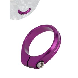 BAOUFF Reinforced Riser Clamps for Surron Light Bee,Aluminum CNC Front Fork Riser Clamp for Sur Ron Light Bee X(LBX) and S(LBS),X160/X260-Purple