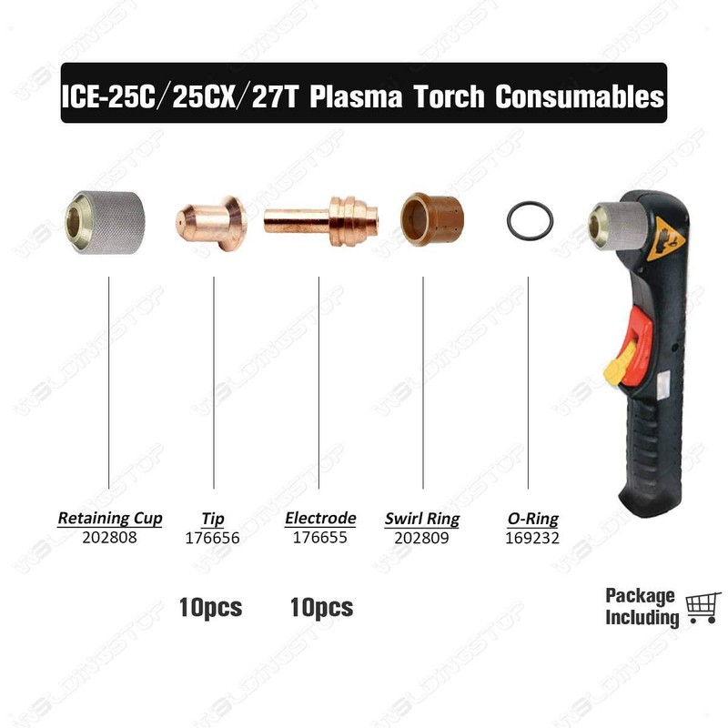 WeldingStop 176655 176656 Kit for Miller Spectrum 375 X-treme Plasma