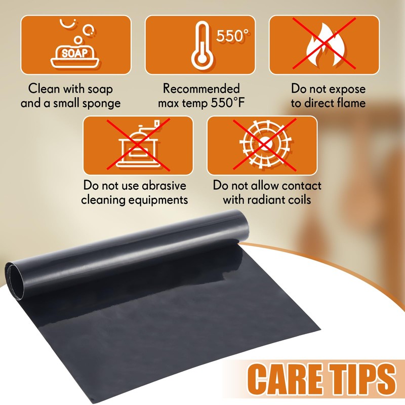 Teenyyou 5 Pcs 27.5 x 11 Inch PTFE Release Sheets