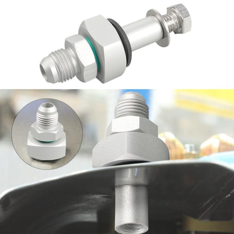 Bevinsee 6AN Universal Fuel Tank Return Line Fitting Bung Kit