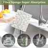 Uiopqrst Swedish Dishcloths, Reusable Kitchen Dish Towels, Absorbent Kitchen Dishcloths,