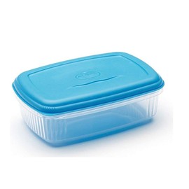 Addis 510440 Rectangular Food Saver Blue 1.2Ltr Blue
