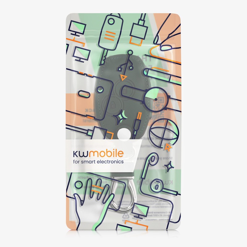 kwmobile kwmobile Autoschlssel Hlle kompatibel mit Renault Dacia 2-Tasten Autoschlssel