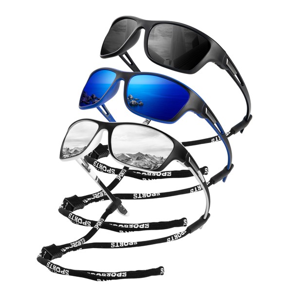 KALIYADI Polarized Sunglasses Men, Mens Sunglasses Polarized UV Protection for