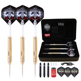 Cuesoul Dragon Deluxe Brass Steel Darts, 21 Grams