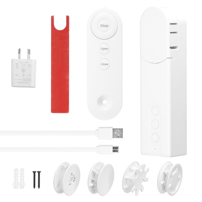 Tuya WiFi Intelligent Pull Bead Curtain Motor Electric Roller Blinds