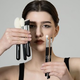 BEILI Makeup Brush Set, 30 Piece Makeup Brush Set, Professional with Detail, Eyeshadow Brush, Foundation Brush, Blush Brush, Contouring Brush, Concealer Brush, Highlighter Brush