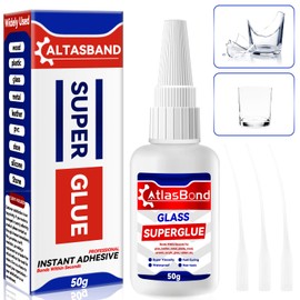 Glass Glue, Heavy Duty Clear Repair Liquid for Cracks and Mirror, Lasting Adhesive, Fast Drying, Seamless Repair, Waterproof, Temperature Resistant, Also Effortlessly Bonds Cemeric, Plastic and More