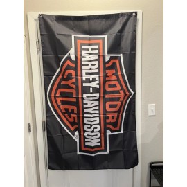 Harley Davidson Motorcycles Banner Flag 3' X 5'