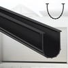 Gaahing Garage Door Bottom Seal Strip, 9.8 FT U-Shaped Replacement