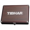 Tibhar Aluminium Cube Premium Racket Case, Brown