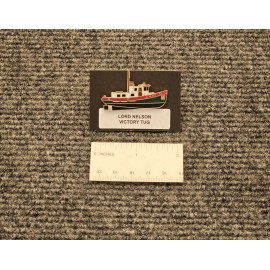 Lord Nelson Victory Tugboat Yacht Enamel Lapel Pin - Great Gift !