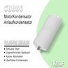 Iruihoo CBB60 Capacitor 12µF 450V Capacitor 50/60Hz Starting Capacitor 12UF