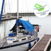 BALAVA Dock Cleat 4 inch Galvanized Iron Rope Cleat Boat