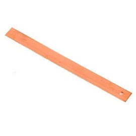 Pack of 5 Yvens Decroupet 0.7 x 150mm Copper Tingles Roofing Slate Straps Roof Repair Stone Strip Sold in Packs (Pack of 5)