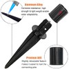 Metal Stakes Solar Lights Replacement Spike - Outdoor Ground Stake
