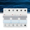 400VAC Dual Power Manual Transfer Switch 35mm DIN Rail Mount