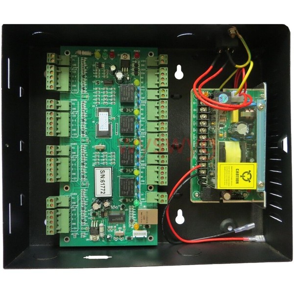 4 Door TCP/IP RFID IC Door Attendance Access Control 110V - 240V Battery Back up