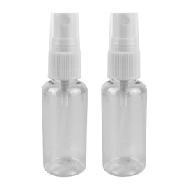 CHTUGEM 2 Pcs Spray Bottle,20ml Mini Empty Travel Bottles, Fine Mist Spray Bottles for Hair and toiletry - Perfect for On-the-Go Use (20ML)