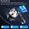 Wireless Earbuds Bluetooth 5.4, 6 Mic ENC Noise Cancelling Clear