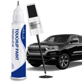 Diamond Black Crystal(PXJ/KXJ) Touch Up Paint for Dodge-Exact Match–Chips and Nicks Car Paint Scratch Repair Kit Automotive Paint Pen for Challenger/Durango/Grand Caravan/Charger/RAM