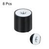 sourcing map 8Pcs 20 x 20mm M5 Thread Female Rubber