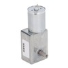 Worm Gear Motor 12mm Double Shaft Self Locking Reversible High