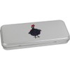 Azeeda 'Maran Hen' Metal Hinged Stationery Tin/Storage Box (TT00227305)