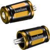 Kaedear KDR-BE2-KM8-GD Handlebar End Weights for Motorcycles, Motorcycle Accessories, Variable