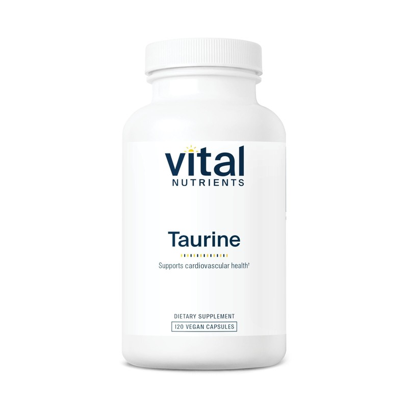 Vital Nutrients – Taurina 1000 mg – Apoya la función