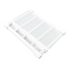 Tension Rod Shelf 14.2 Inch Width Nail Free Expandable Storage